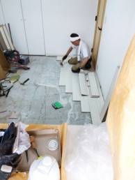 カーペットからフローリングに変更してすっきり広々　大田区M様邸